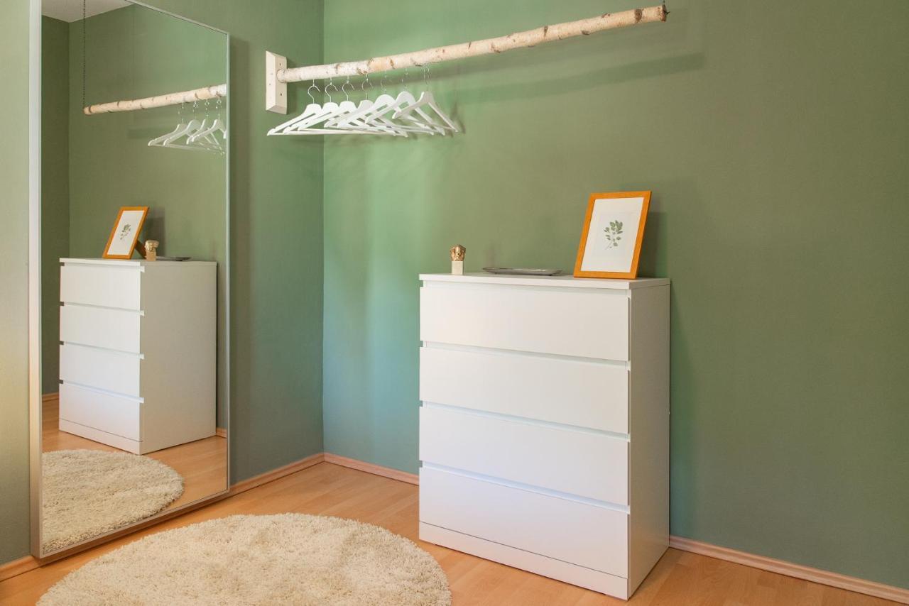 Stilvolles Apartment - Balkon, Netflix, Nespresso, Zentral, Messe Chemnitz Exteriör bild