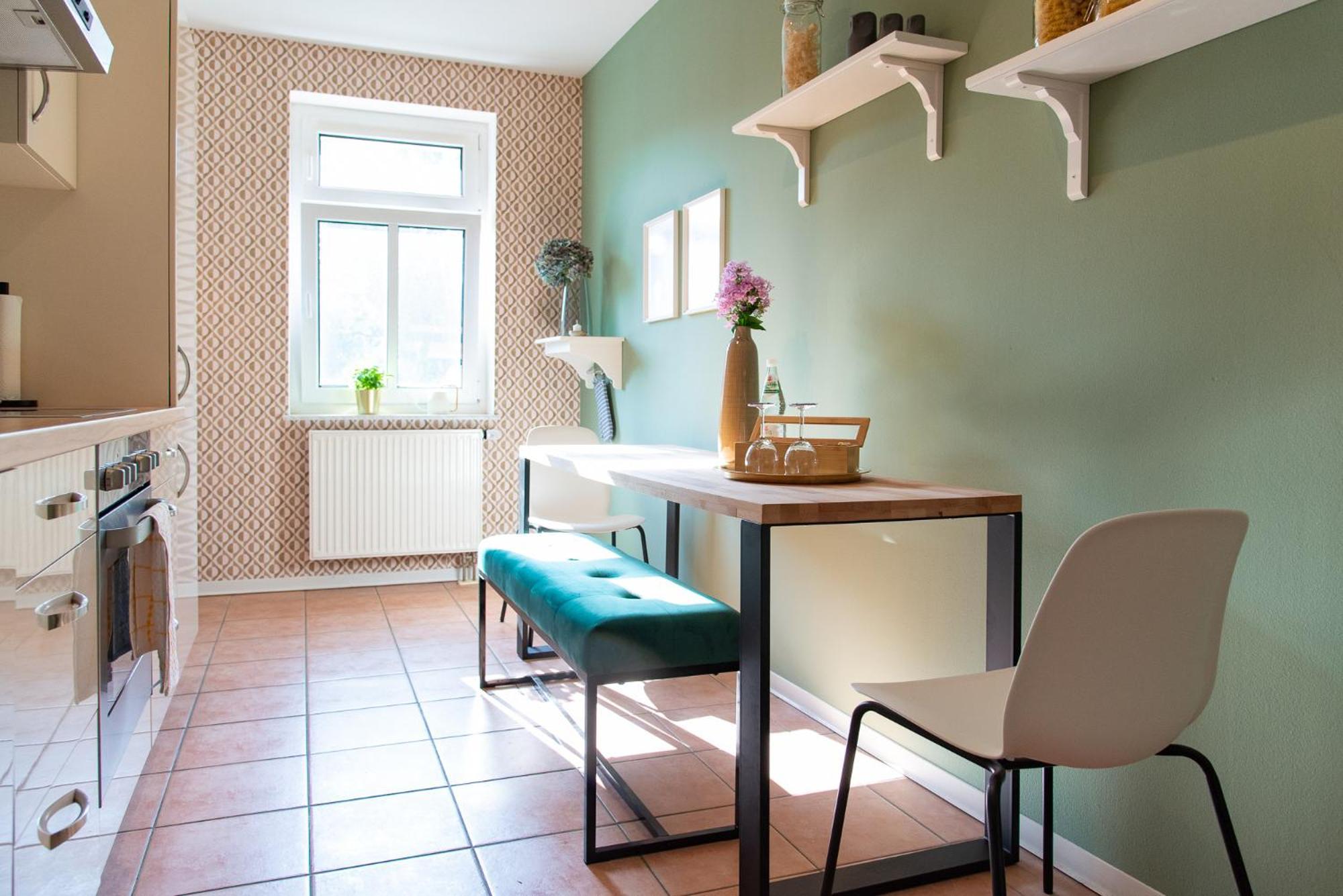 Stilvolles Apartment - Balkon, Netflix, Nespresso, Zentral, Messe Chemnitz Exteriör bild