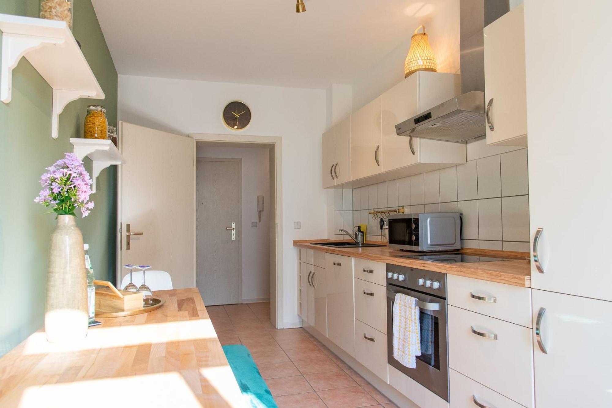 Stilvolles Apartment - Balkon, Netflix, Nespresso, Zentral, Messe Chemnitz Exteriör bild